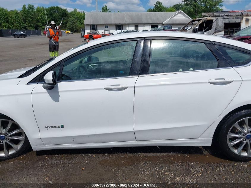 2017 Ford Fusion Hybrid Se VIN: 3FA6P0LU4HR238164 Lot: 39727988