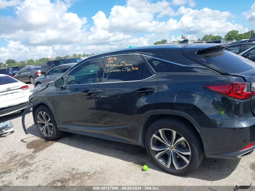 2022 Lexus Rx 350 VIN: 2T2HZMDAXNC318123 Lot: 39727990