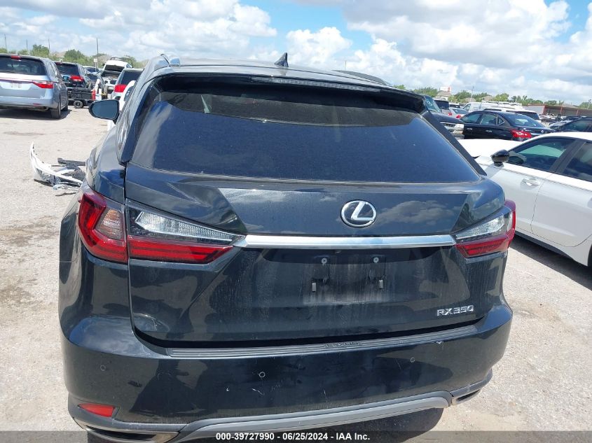 2022 Lexus Rx 350 VIN: 2T2HZMDAXNC318123 Lot: 39727990