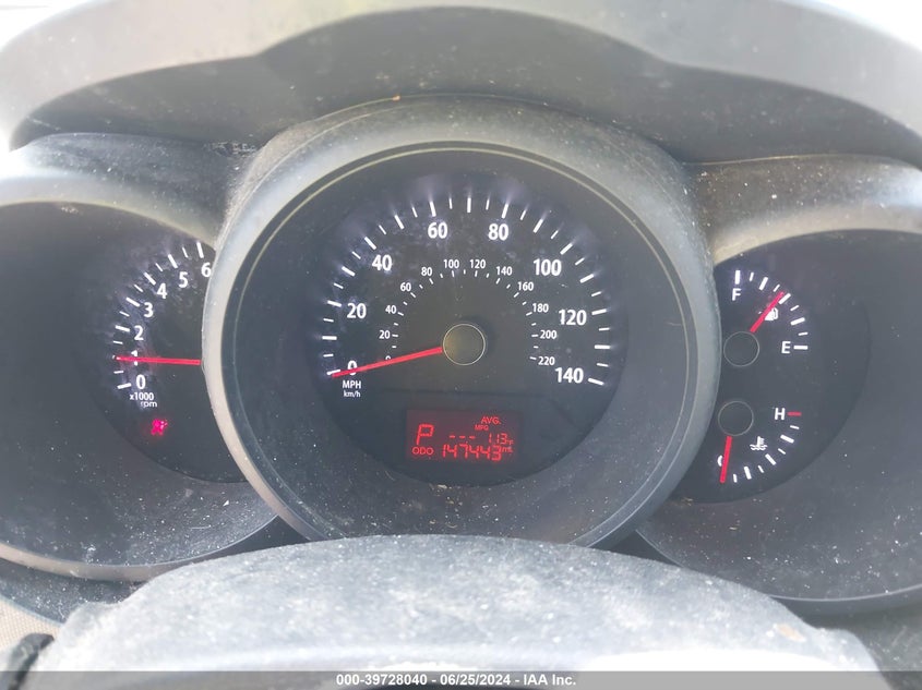 2013 Kia Soul VIN: KNDJT2A51D7485327 Lot: 39728040