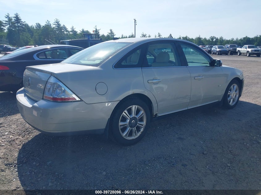 2008 Mercury Sable Premier VIN: 1MEHM42W78G615744 Lot: 39728096
