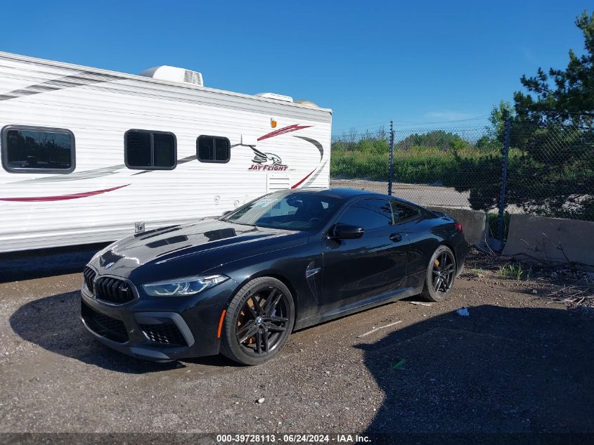 2020 BMW M8 VIN: WBSAE0C03LCD84730 Lot: 39728113