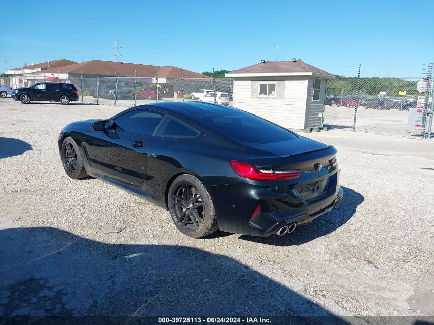 2020 BMW M8 VIN: WBSAE0C03LCD84730 Lot: 39728113