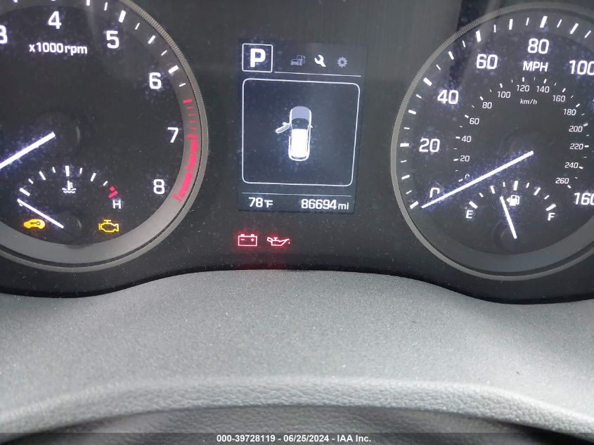 2017 Hyundai Tucson Sport VIN: KM8J3CA27HU402918 Lot: 39728119