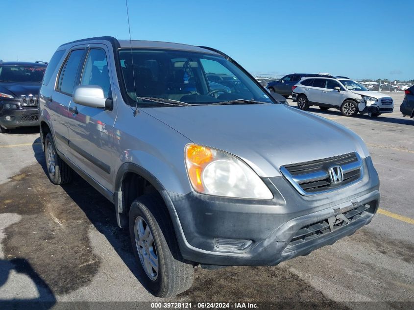 2002 Honda Cr-V Ex VIN: JHLRD788X2C018668 Lot: 39728121