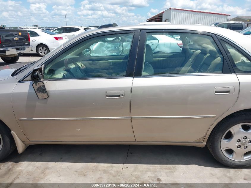 2003 Toyota Avalon Xls VIN: 4T1BF28BX3U327216 Lot: 39728136