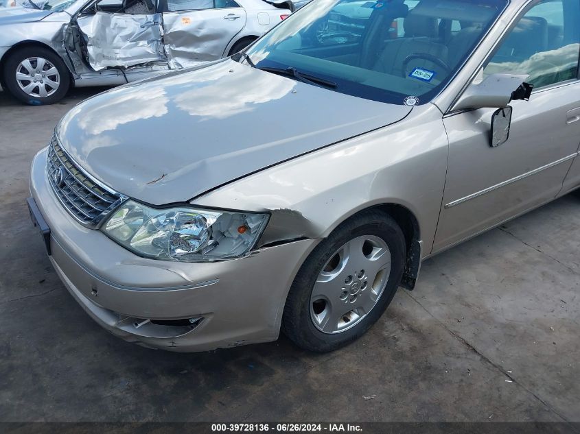 2003 Toyota Avalon Xls VIN: 4T1BF28BX3U327216 Lot: 39728136