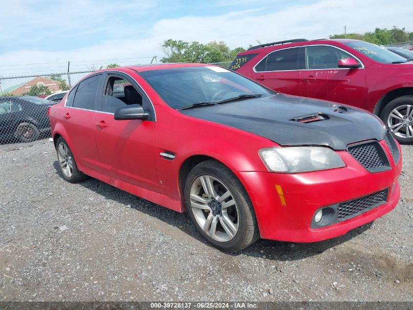 6G2ER577X9L238596 | 2009 PONTIAC G8