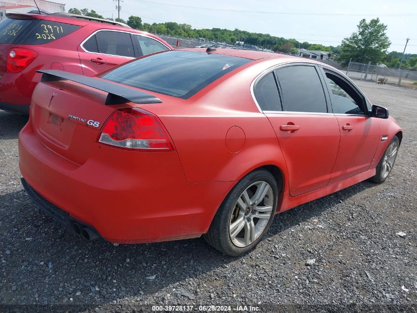 6G2ER577X9L238596 | 2009 PONTIAC G8