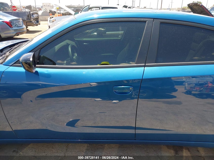 2021 Dodge Charger Sxt Rwd VIN: 2C3CDXBGXMH679270 Lot: 39728141