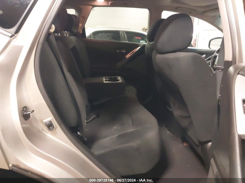 2010 Nissan Murano S/Sl/Le VIN: JN8AZ1MW5AW138103 Lot: 39728146