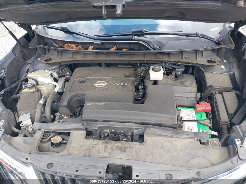 2018 Nissan Murano Sv VIN: 5N1AZ2MH7JN130864 Lot: 39728153