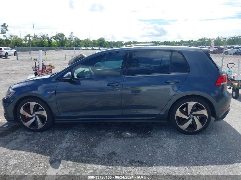 3VW547AU3JM265706 2018 Volkswagen Golf Gti 2.0T Autobahn/2.0T S/2.0T Se