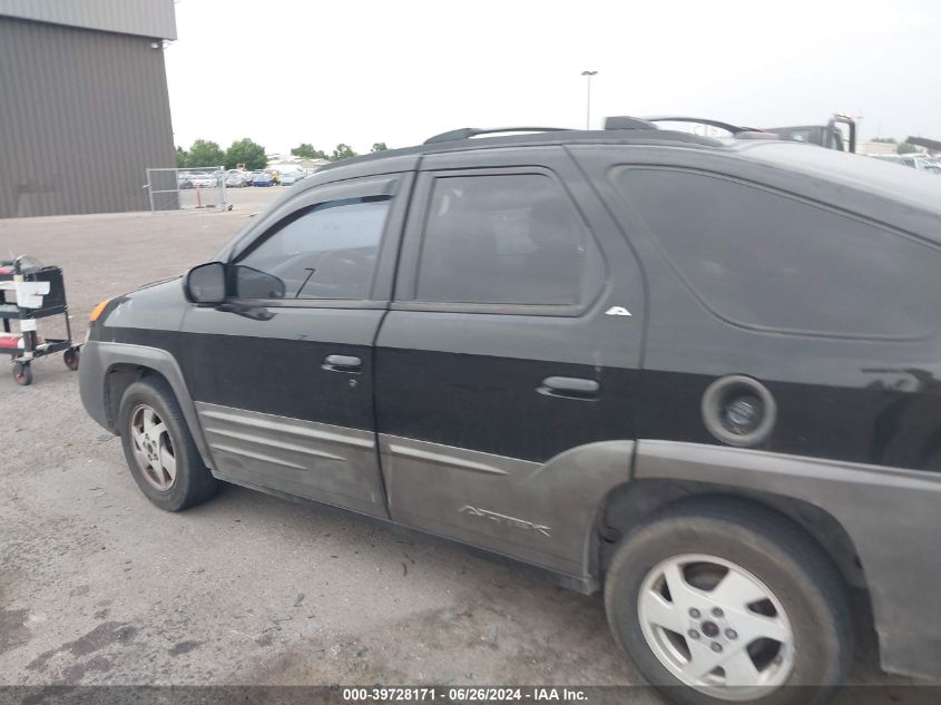 2001 Pontiac Aztek Gt VIN: 3G7DA03EX1S529499 Lot: 39728171