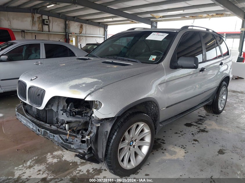 2004 BMW X5 3.0I VIN: 5UXFA13554LU37175 Lot: 39728181
