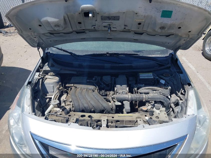 2015 Nissan Versa 1.6 S+ VIN: 3N1CN7AP9FL808896 Lot: 39728190