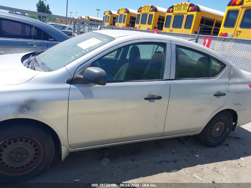 2015 Nissan Versa 1.6 S+ VIN: 3N1CN7AP9FL808896 Lot: 39728190