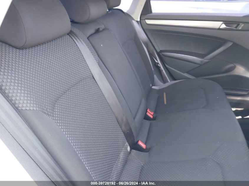 2012 Volkswagen Passat S VIN: 1VWAP7A39CC010575 Lot: 39728192