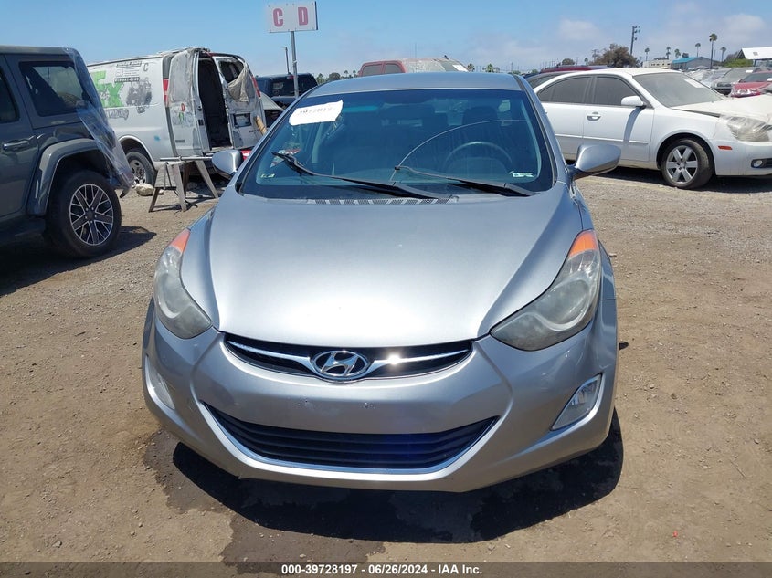 2012 Hyundai Elantra Gls (Ulsan Plant) VIN: KMHDH4AE0CU366321 Lot: 39728197