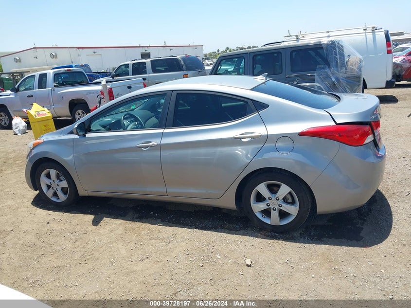 2012 Hyundai Elantra Gls (Ulsan Plant) VIN: KMHDH4AE0CU366321 Lot: 39728197