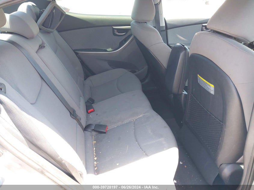 2012 Hyundai Elantra Gls (Ulsan Plant) VIN: KMHDH4AE0CU366321 Lot: 39728197