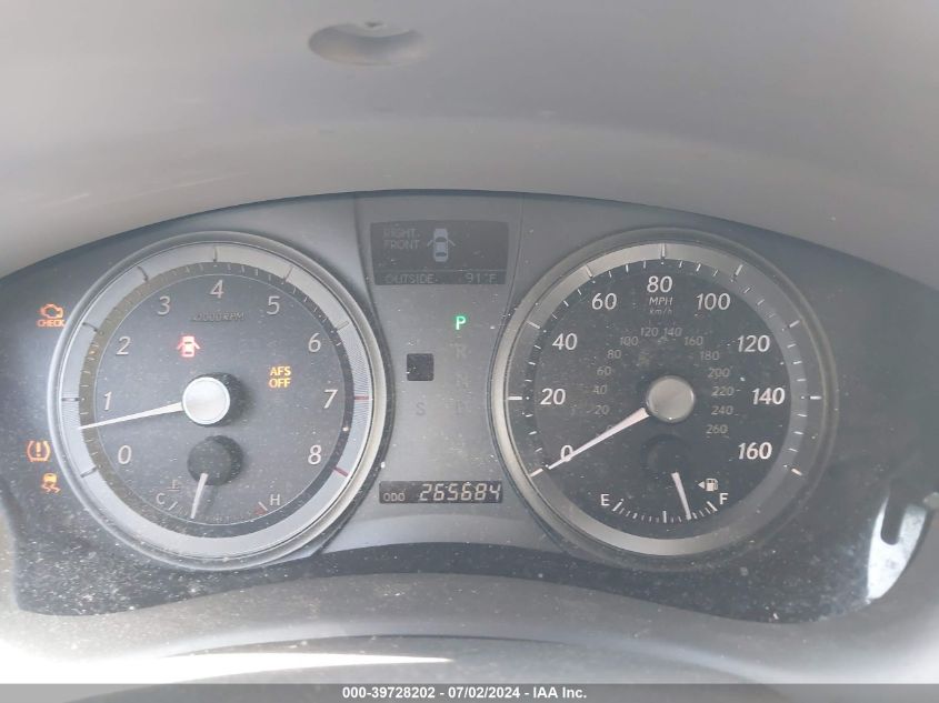 2007 Lexus Es 350 VIN: JTHBJ46GX72140684 Lot: 39728202