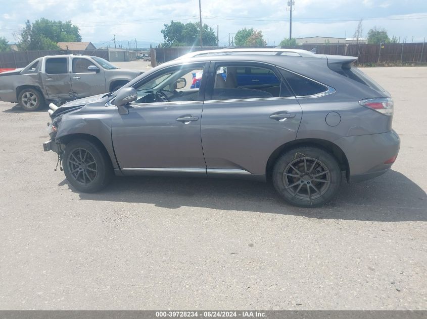 2012 Lexus Rx 350 VIN: 2T2BK1BA7CC142351 Lot: 39728234