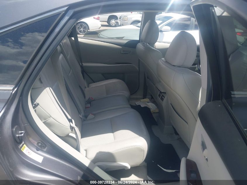 2012 Lexus Rx 350 VIN: 2T2BK1BA7CC142351 Lot: 39728234