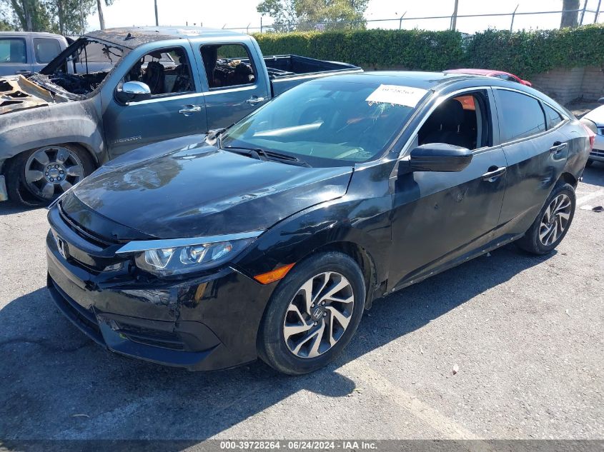 2018 Honda Civic Ex VIN: 2HGFC2F74JH528026 Lot: 39728264