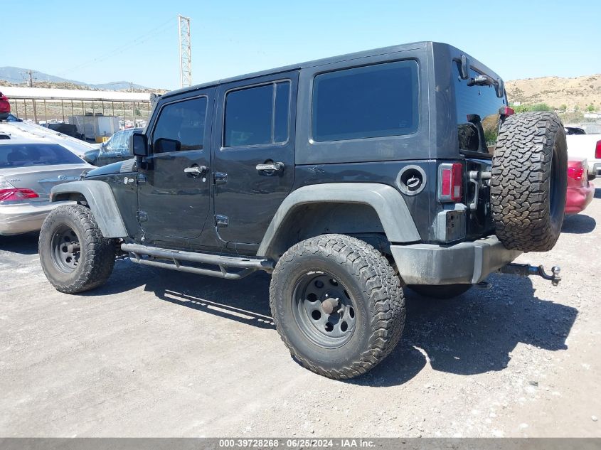 2016 Jeep Wrangler Unlimited Sport VIN: 1C4BJWDG7GL302555 Lot: 39728268