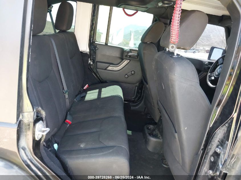 2016 Jeep Wrangler Unlimited Sport VIN: 1C4BJWDG7GL302555 Lot: 39728268