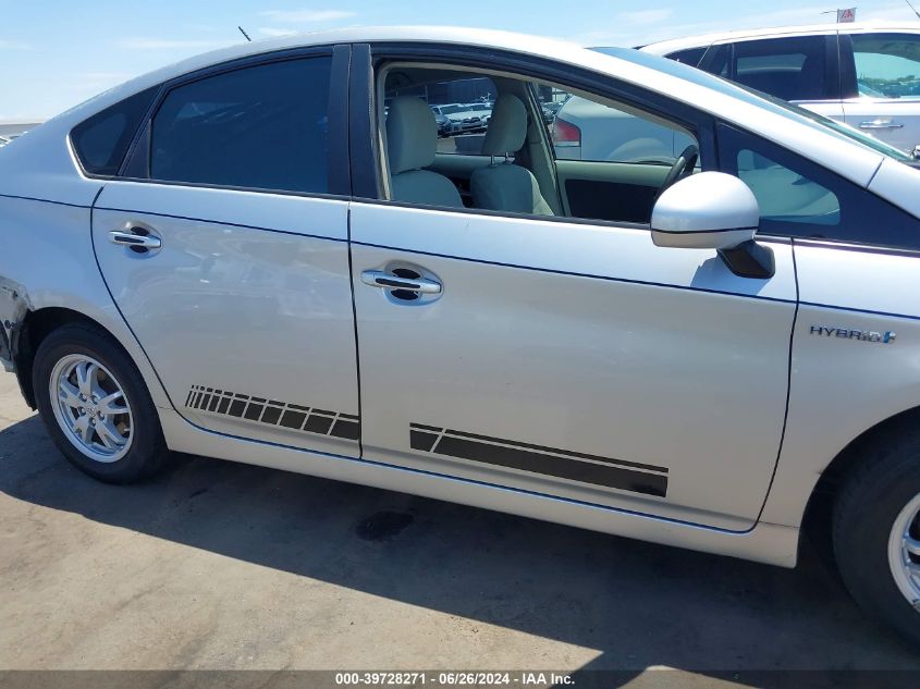 2010 Toyota Prius Ii VIN: JTDKN3DUXA5174560 Lot: 39728271