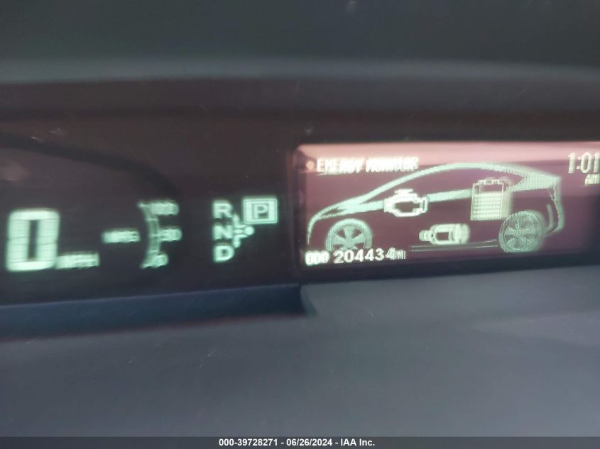 2010 Toyota Prius Ii VIN: JTDKN3DUXA5174560 Lot: 39728271