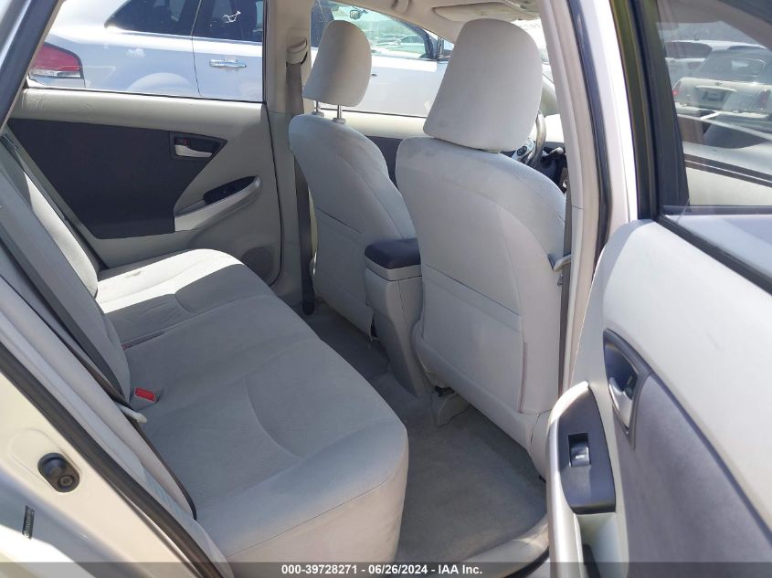 2010 Toyota Prius Ii VIN: JTDKN3DUXA5174560 Lot: 39728271