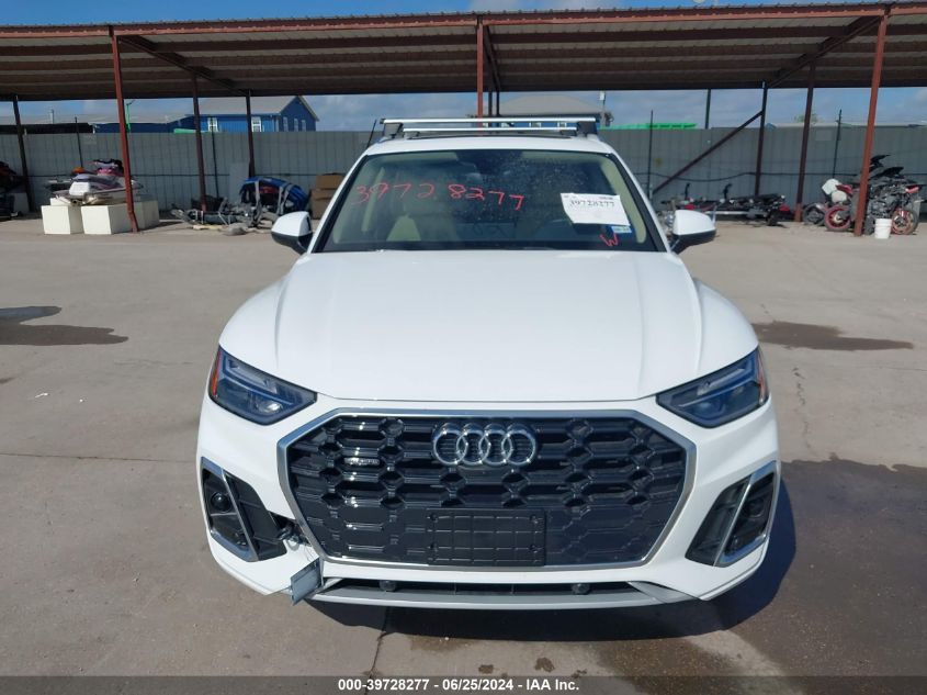 2022 Audi Q5 Premium Plus 45 Tfsi S Line Quattro S Tronic VIN: WA1EAAFY6N2132692 Lot: 39728277