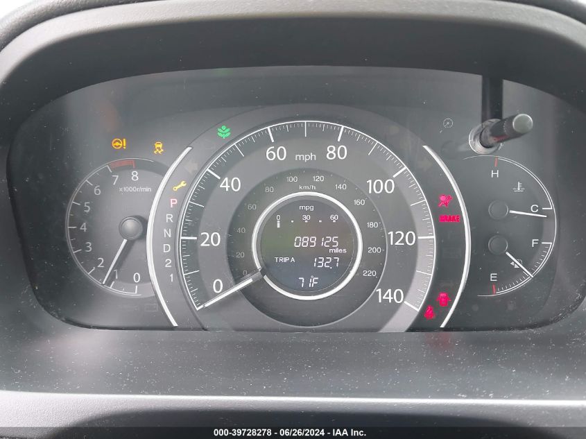 2013 Honda Cr-V Ex VIN: 3CZRM3H51DG707794 Lot: 39728278