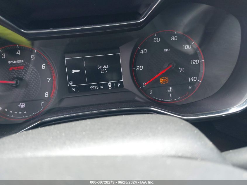 2023 Chevrolet Trailblazer Rs VIN: KL79MTSL0PB097636 Lot: 39728279