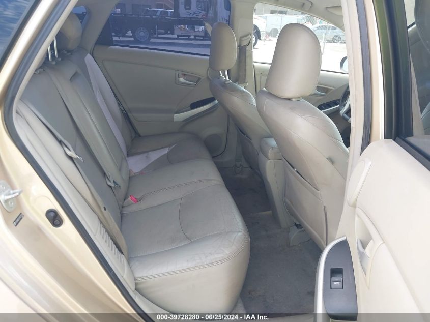 2010 Toyota Prius Iv VIN: JTDKN3DU1A0229054 Lot: 39728280