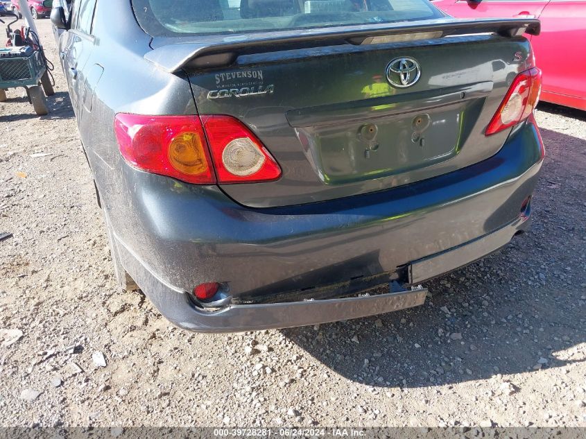 2009 Toyota Corolla S VIN: 2T1BU40E89C113097 Lot: 39728281