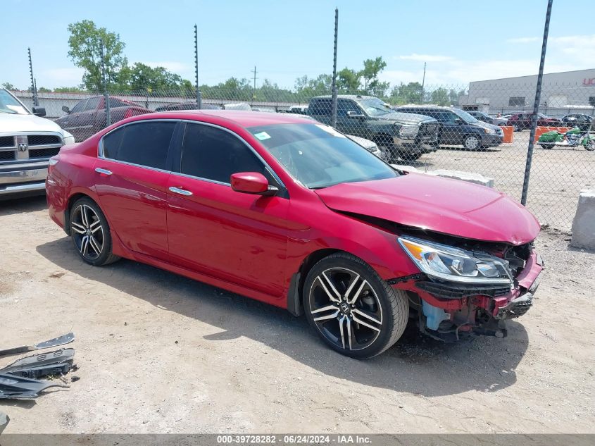 1HGCR2F52HA272803 2017 HONDA ACCORD - Image 1