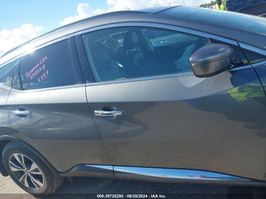 2019 Nissan Murano Sv VIN: 5N1AZ2MJ0KN110489 Lot: 39728292