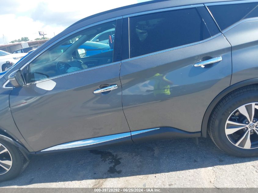 2019 Nissan Murano Sv VIN: 5N1AZ2MJ0KN110489 Lot: 39728292