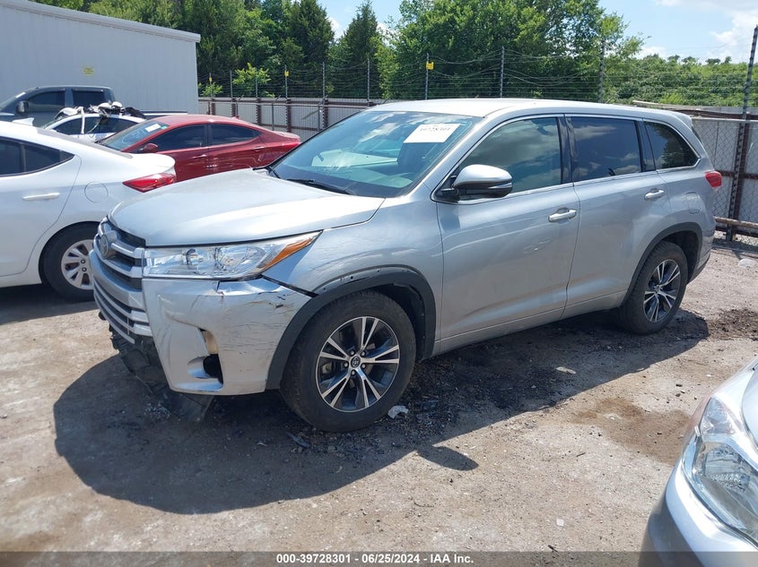 VIN 5TDZARFH3HS027014 2017 TOYOTA HIGHLANDER LE
