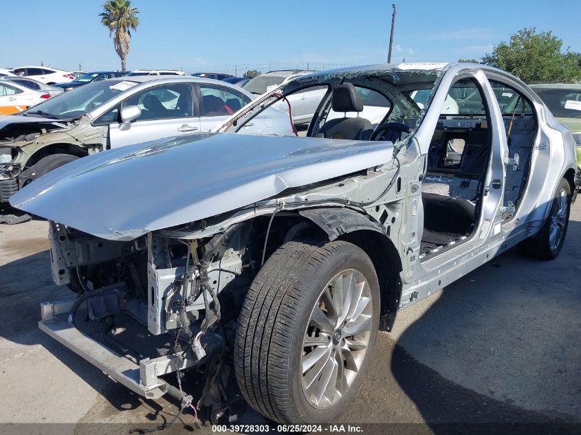 2019 Infiniti Q50 3.0T Luxe VIN: JN1EV7AP1KM516989 Lot: 39728303