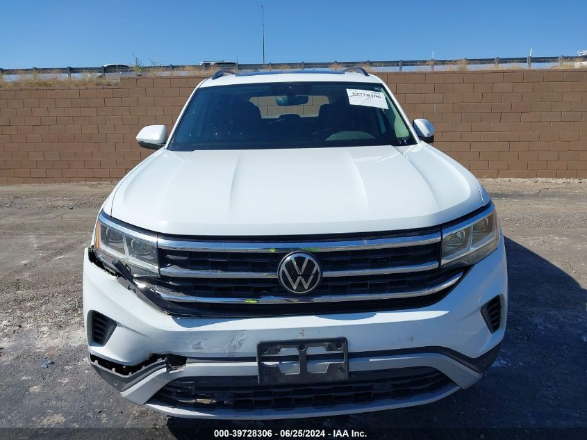 2021 Volkswagen Atlas 3.6L V6 Se W/Technology VIN: 1V2JR2CA5MC500264 Lot: 39728306