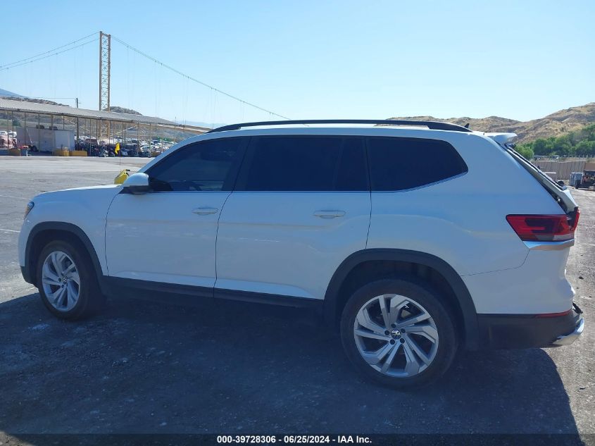 2021 Volkswagen Atlas 3.6L V6 Se W/Technology VIN: 1V2JR2CA5MC500264 Lot: 39728306