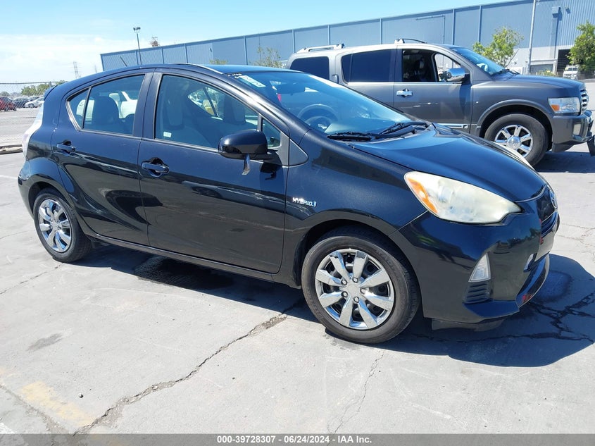 2012 Toyota Prius C One VIN: JTDKDTB36C1002839 Lot: 39728307