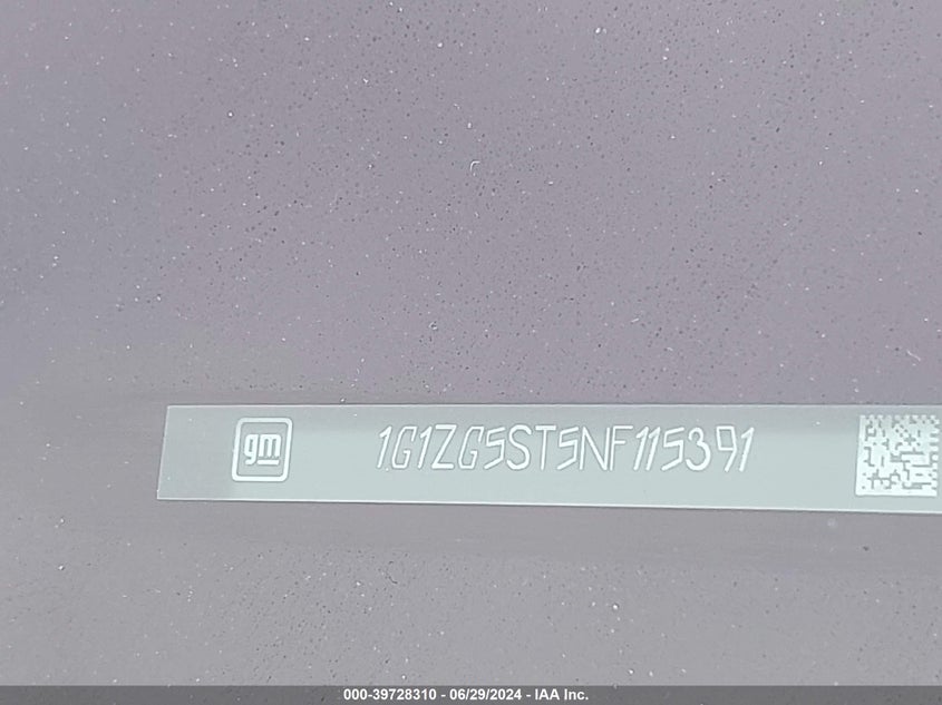 2022 CHEVROLET MALIBU FWD RS - 1G1ZG5ST5NF115391