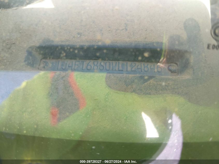 1998 Jeep Cherokee Classic/Limited/Sport VIN: 1J4FT68S0WL124846 Lot: 39728327