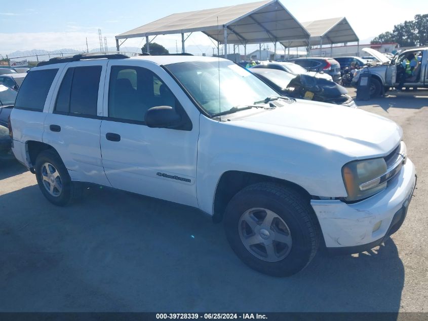 2003 Chevrolet Trailblazer Lt VIN: 1GNDS13SX32236928 Lot: 39728339